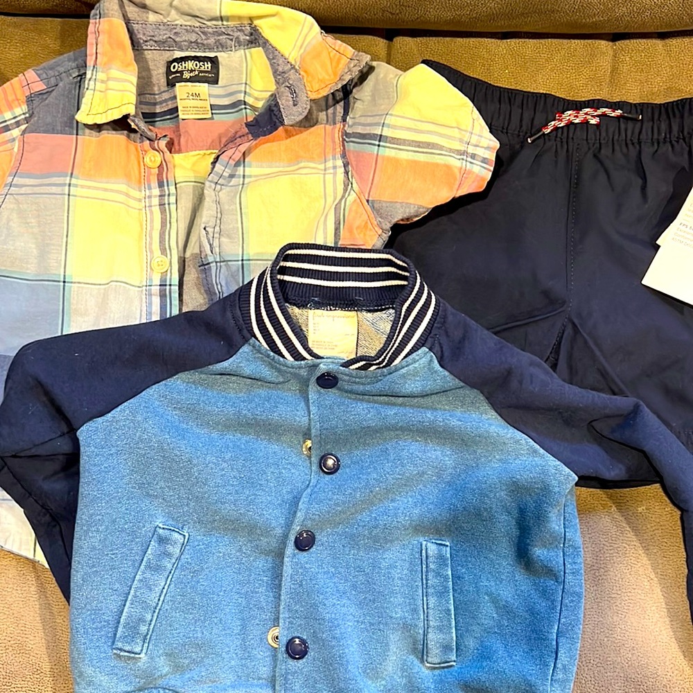 3 Piece Bundle toddler boy 24mnth/2